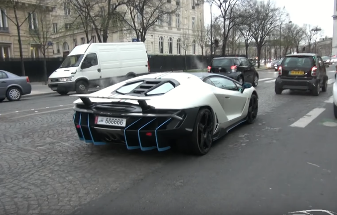 Video: The first Lamborghini Centenario is a Qatari car